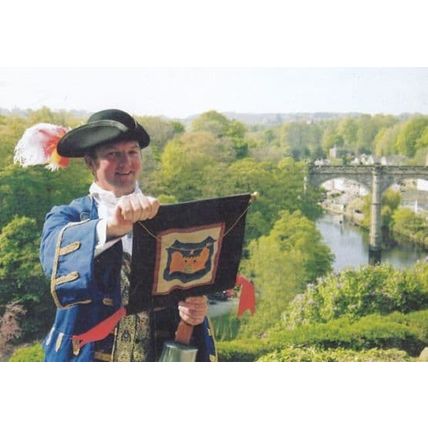 Knaresborough Yorkshire Town Crier Postcard