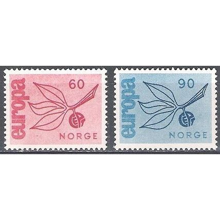Norge 1965 Michel 532 - 533 Neuf ** Cote (2013) 3.25 Euro Europa CEPT
