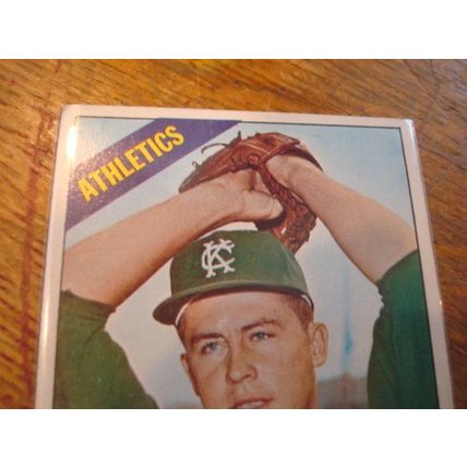 1966 Topps, JIM (catfish) HUNTER, RC, Athletics, #36