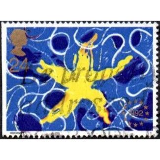 1992 Single European Market. 24p European Star. Very Fine Used