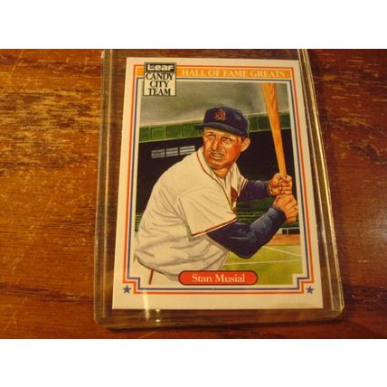 1987 Leaf, Candy City Team, 3-Cards, 2-TED WILLIAMS/STAN MUSIAL