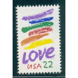 2143 22c Love Fine MNH MA2004