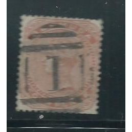 bermuda stamps sg20 sg 20 watermark crown cc used 4d orange 1880 shaved perfs