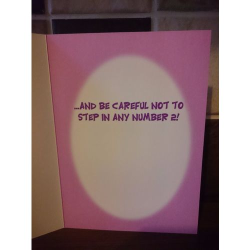 Happy Birthday Sister - joke card 1