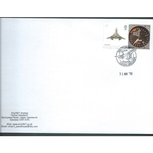2016 1ST CONCORDE (EX SMILER)' CONCORDE- FILTON' COVER (EBIDPACK3964)