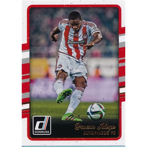 2016 Donruss Soccer 117 Brown Ideye Olympiacos FC