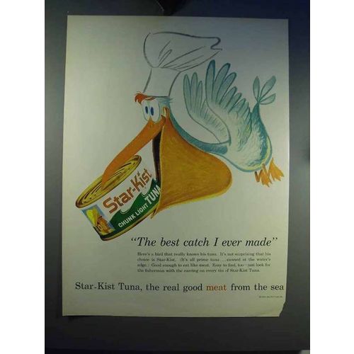 1960 Star-Kist Tuna Ad - The Best Catch I Ever Made