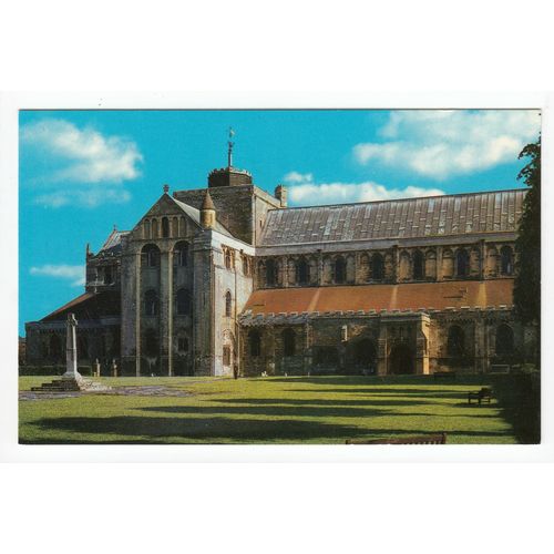 North Side of Romsey Abbey Postcard Hampshire R67995