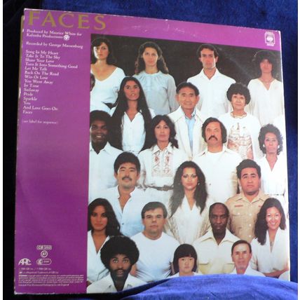 Earth Wind & Fire - Faces 1980 - Gatefold x 2 LP's + Poster