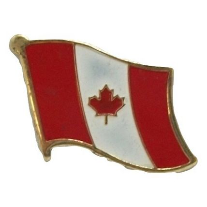 Canada Flag Hat Tac or Lapel Pin