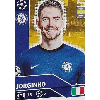 Topps UEFA Champions League 2020/21 Stickers: CHE10 - Jorginho