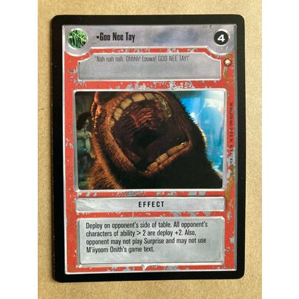 Star Wars CCG: Special Edition Limited # Goo Nee Tay (A) light 1998 decipher