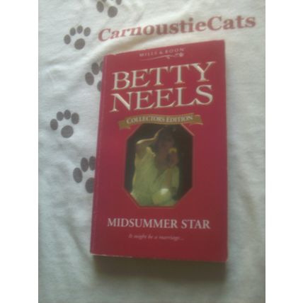 Betty Neels Midsummer Star Collector's Edition No 50 Mills & Boon Paperback