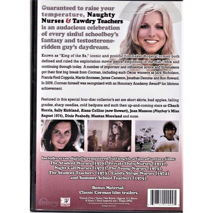 NAUGHTY NURSES & TAWDRY TEACHERS- DVD
