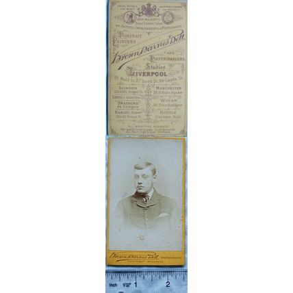 Carte-de-visite Brown Barnes Bell, Liverpool gentleman
