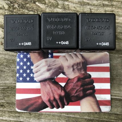 Volvo Accessory Power Relay 9441160 V23134-A52-X345-12V Lot Of 3 Pieces
