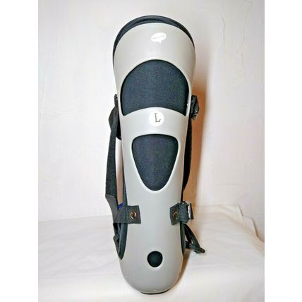 Walking Boot, Stability Brace Lg Ankle/Leg 3 Fully Adj. Straps Foam Padded