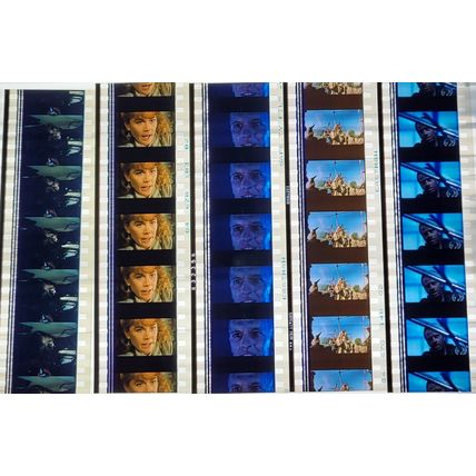HIGHLANDER. Pk MULTI QVF - A003c . - 5 STRIPS OF 5 - 35MM FILM CELLS
