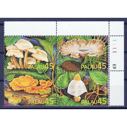 Palau 211a MNH Exotic Mushrooms Plants Fungi Nature ZAYIX 0124S0128