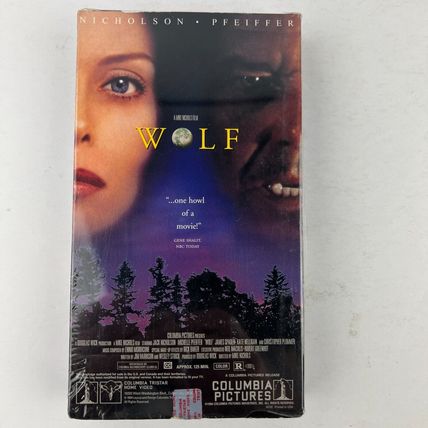Wolf VHS Video Tape Jack Nicholson, Michelle Pfeiffer