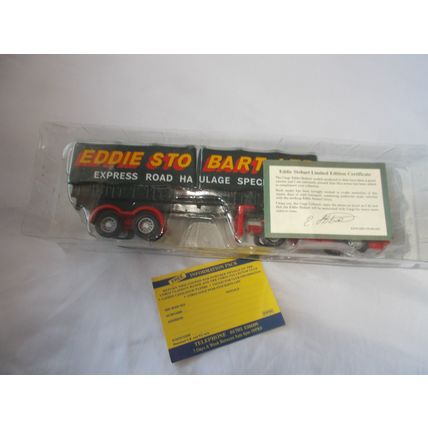 CORGI EDDIE STOBART FORD TRANSCONTINENTAL TILT TRAILER (09/01) SEE DESCRIPTION