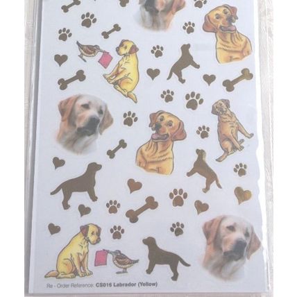 Dog breed craft stickers many breeds available 29 designs peel and stick