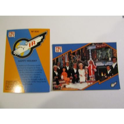 100. Happy Holiday - Thunderbirds IR 1992 PRO SET Trade Card.