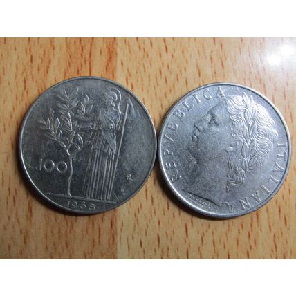 Italy 1968 100 Lire Coin