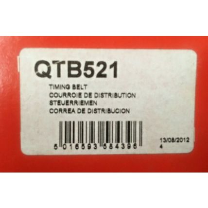 QH QTB521 Timing Belt - Izuzu Trooper Toyota Camry Lexus ES 24v - details in ad