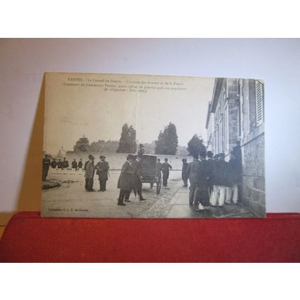 LE CONSEIL DE GUERRE, NANTES, FRANCE unused antique postcard c.1903 =