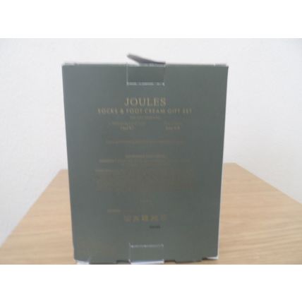 Joules Socks and Foot Cream Gift Set Size 4-7 Brand New