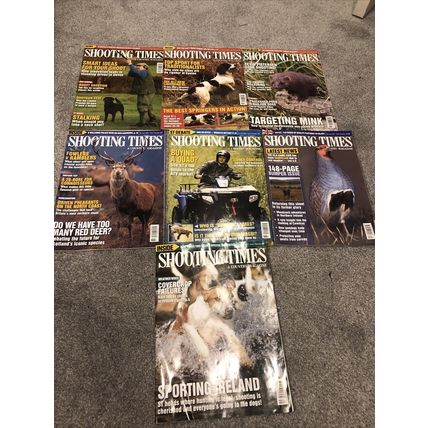 Shooting Times x 7 issues, 2007, job lot