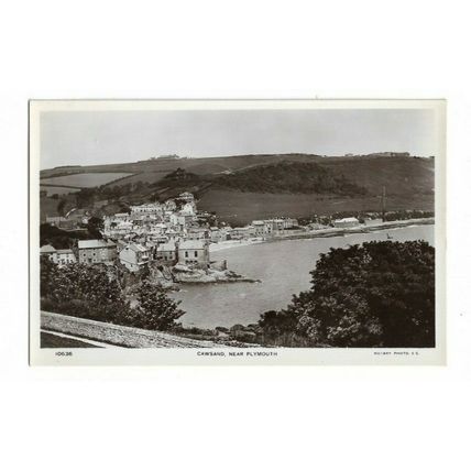 Cawsand, Near Plymouth, Devon, RP Postcard.