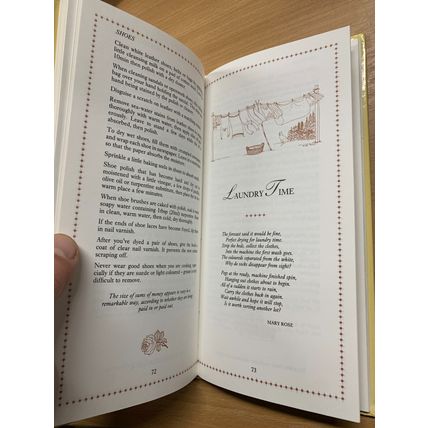 1995 "MARY ROSE'S 1001 COUNTRY HOUSEHOLD HINTS" HARDBACK BOOK (P3)