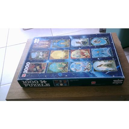 ZODIAC STAR SIGNS by Johannes Frans Buschart Jigsaw (1000 Piece) W H Smith 1989
