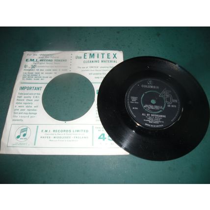 FRANK IFIELD 7" SINGLE - CALL HER YOUR SWEETHEART/ALL MY DAYDREAMING