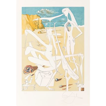 Salvador Dalí Conquest of Cosmos I 1974 Picture 6 Poster Canvas Movie Film Print