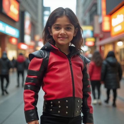 Descendants 4 The Rise of Red Jacket for Girls – Kylie Cantrall Leather Jacket