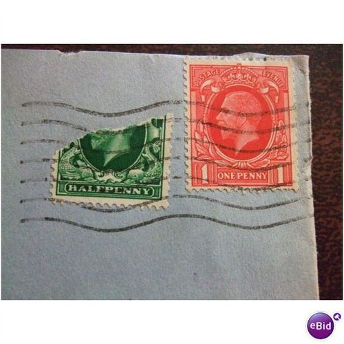 1936 GB King George V Birkenhead Cover to London