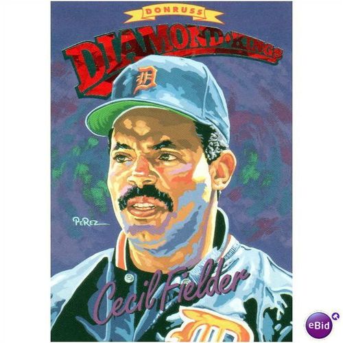 1994 Donruss Diamond Kings Cecil Fielder #DK-22