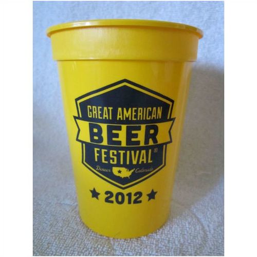 2012 Great American Beer Festival Designated Driver Plastic Cup New