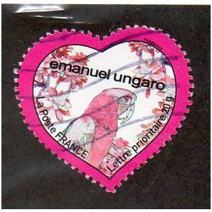 FRA 2009 (55c) 'ST VALENTINES DAY' FINE USED (EBID21000)