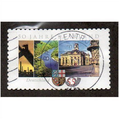 GER 2007 €0.55 (S/A) 'SAARLAND' FINE USED (EBID30-508)