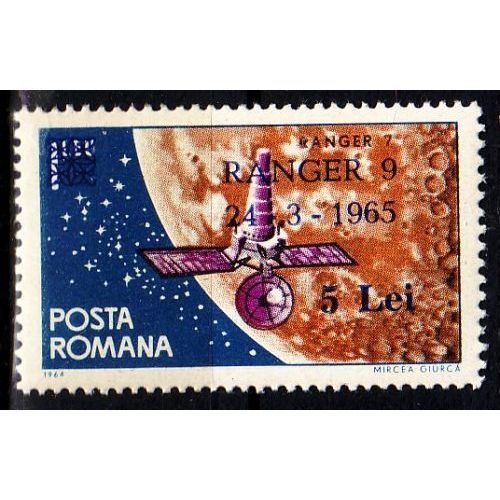 RUMÄNIEN ROMANIA [1965] MiNr 2395 ( **/mnh ) Weltraum