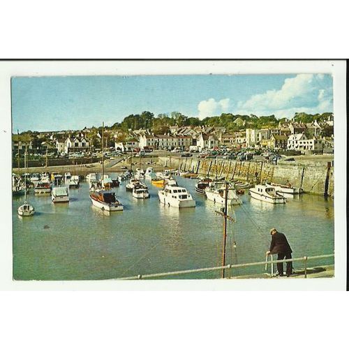Wales SAUNDERSFOOT Harbour Postcard (CT 1380)