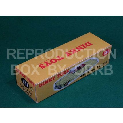 Dinky #131Cadillac Eldorado Tourer (yellow) - Reproduction Box by DRRB