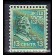 818 13c Millard Fillmore Fine MNH B0602