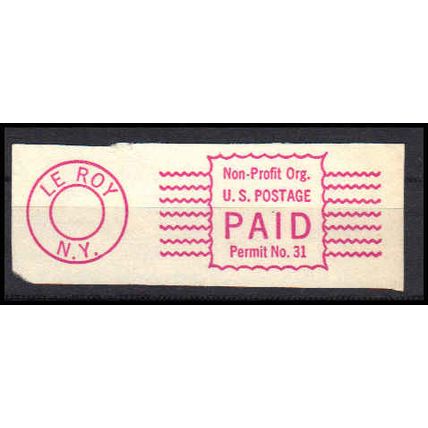Used Revenue Permit Le Roy, NY. E0999