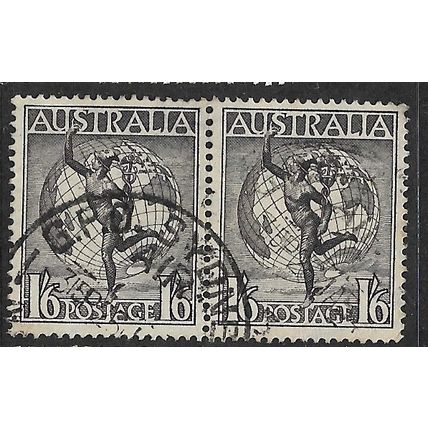 1948/1956 SG 223a - fine used (o) - pair