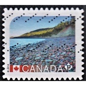 CANADA, 2014 'P' Miguasha National Park, SG 3005 (Scott #2722), used